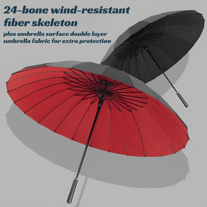 Golf Umbrella Large - Payung pria gagang panjang lurus berlapis