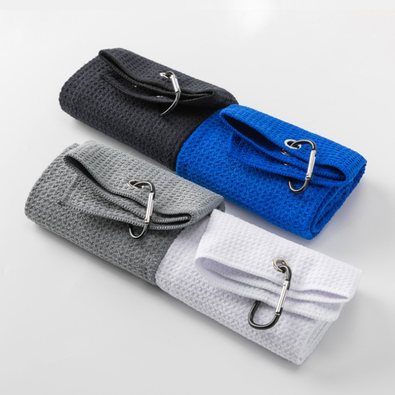 Golf Towel - Handuk microfiber 40x40 cm, handuk golf,