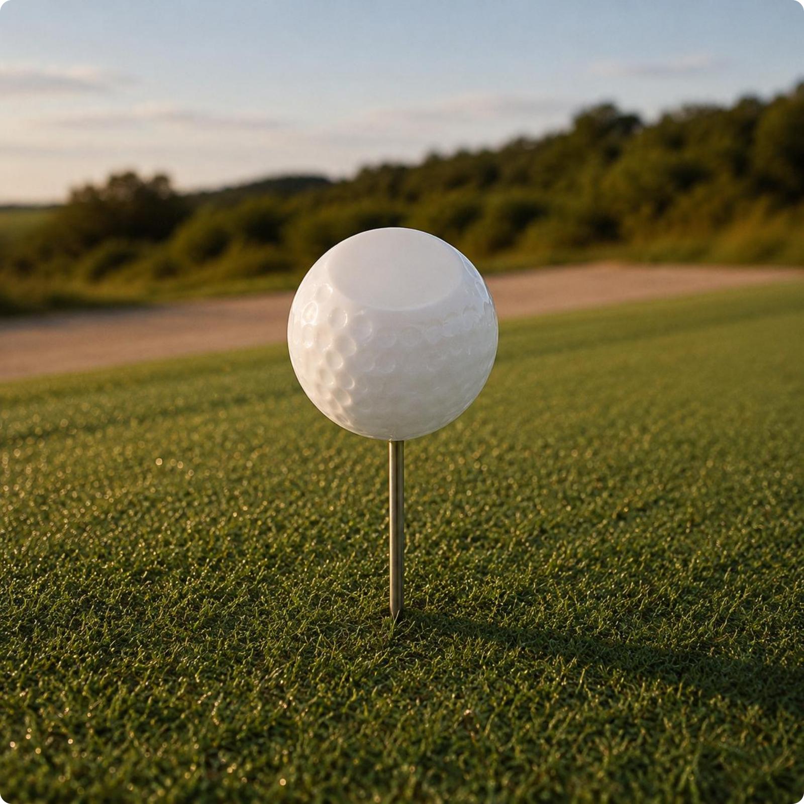 Golf Tees - Penanda Bentuk Bola Golf untuk Pemula,