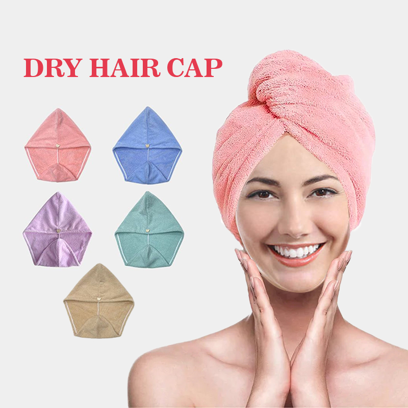 Golf Towel - Bungkus handuk rambut Microfiber wanita, bungkus