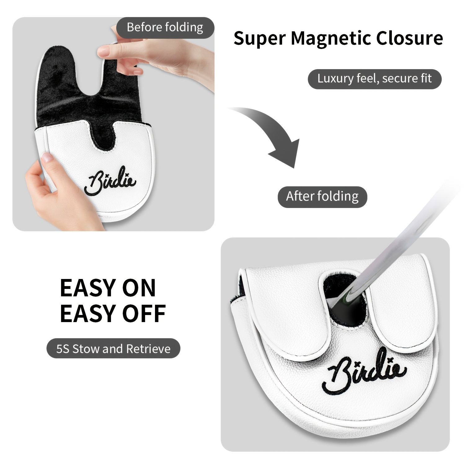 1 buah sarung kepala stik golf - Golf Clubs ulasan dan harga
