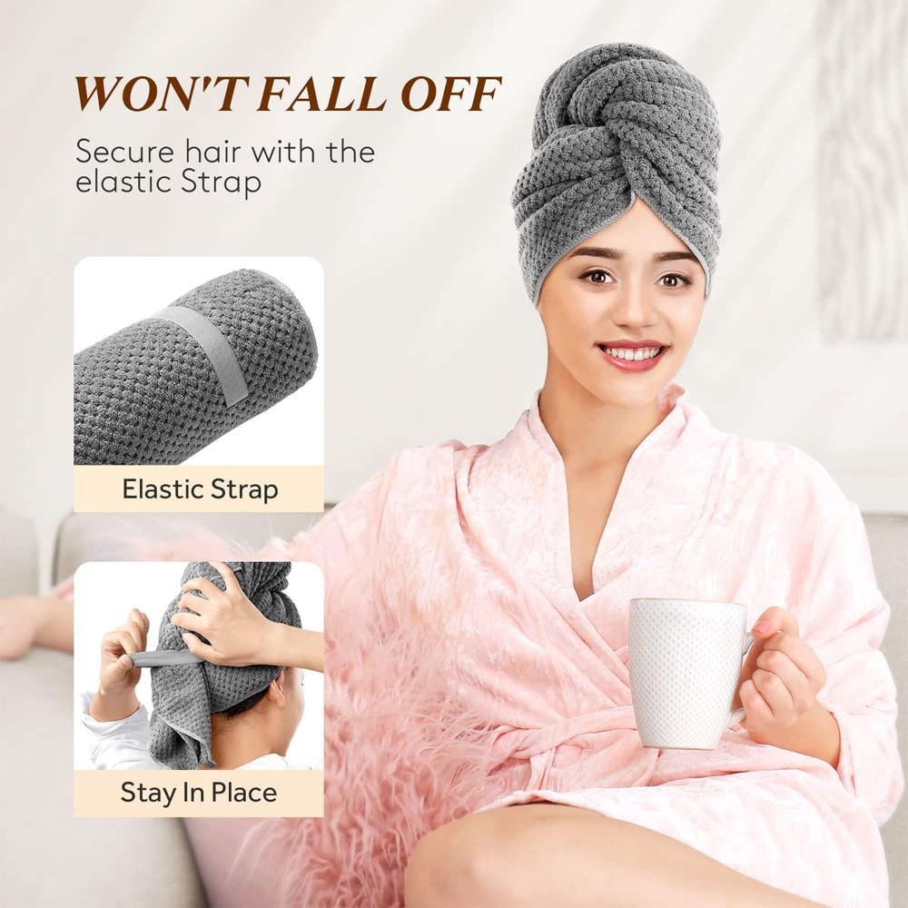 Handuk Rambut Mikrofiber Ekstr - Golf Towel ulasan dan harga