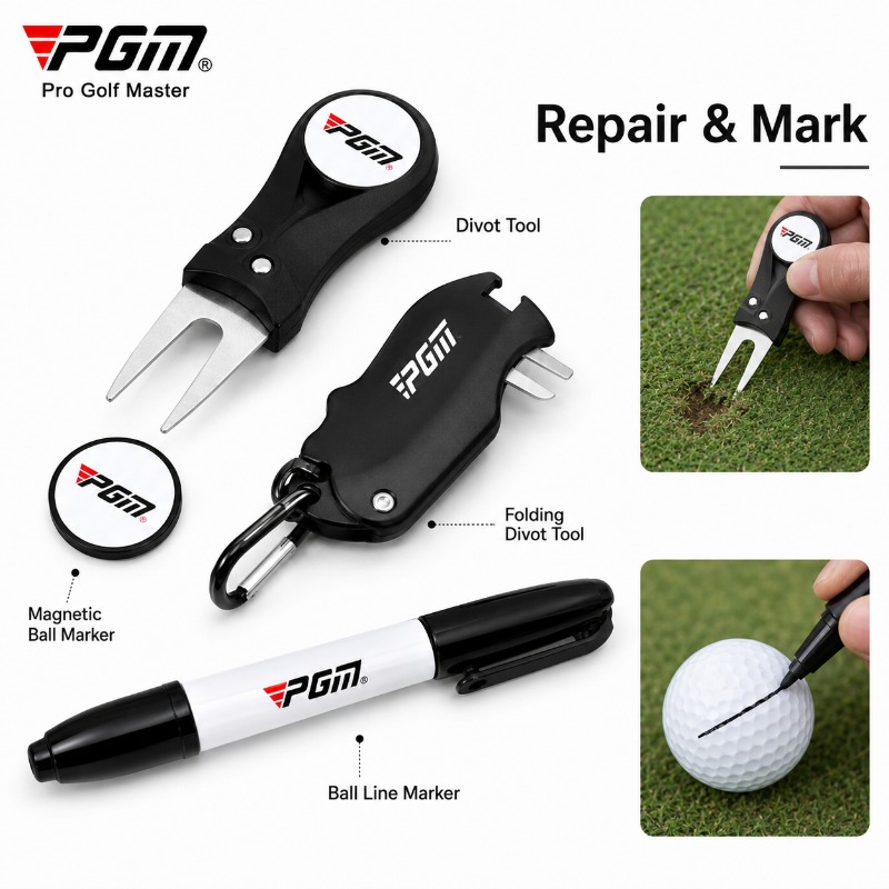 Kit Pembersih Klub Golf PGM Ha - Golf Towel ulasan dan harga