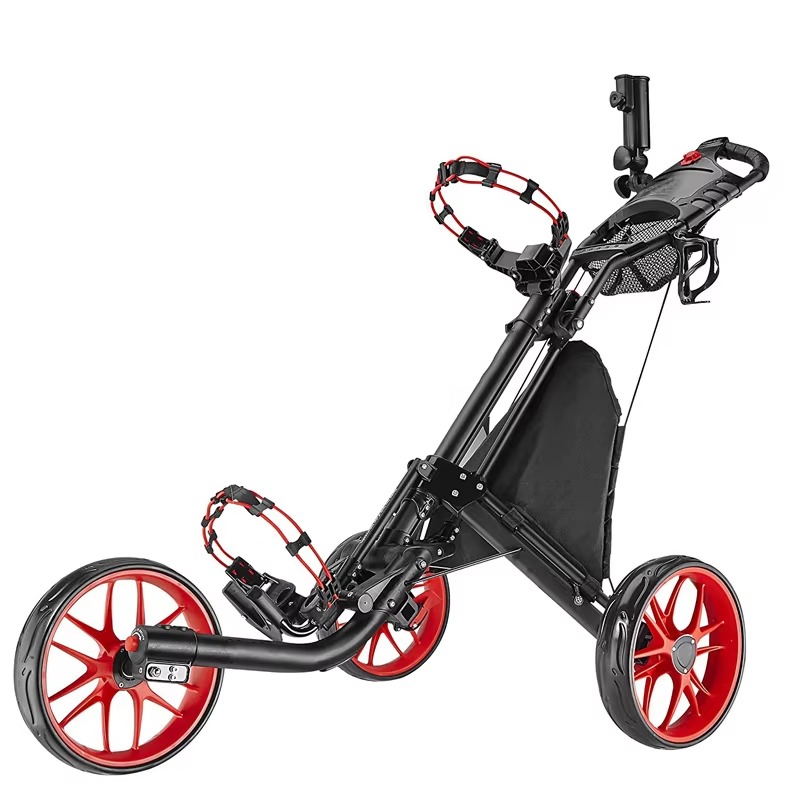 Troli Golf Dorong 4 Roda Kokoh - Golf Umbrella ulasan dan harga