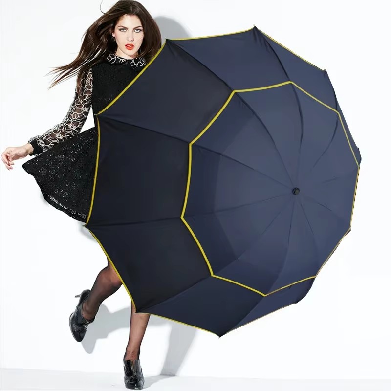 Payung Tahan Angin Kuat Ganda  - Golf Umbrella Large ulasan dan harga