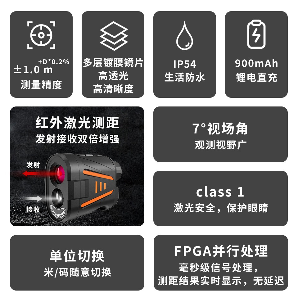Alat Pengukur Jarak Golf Laser - Golf Rangefinder ulasan dan harga
