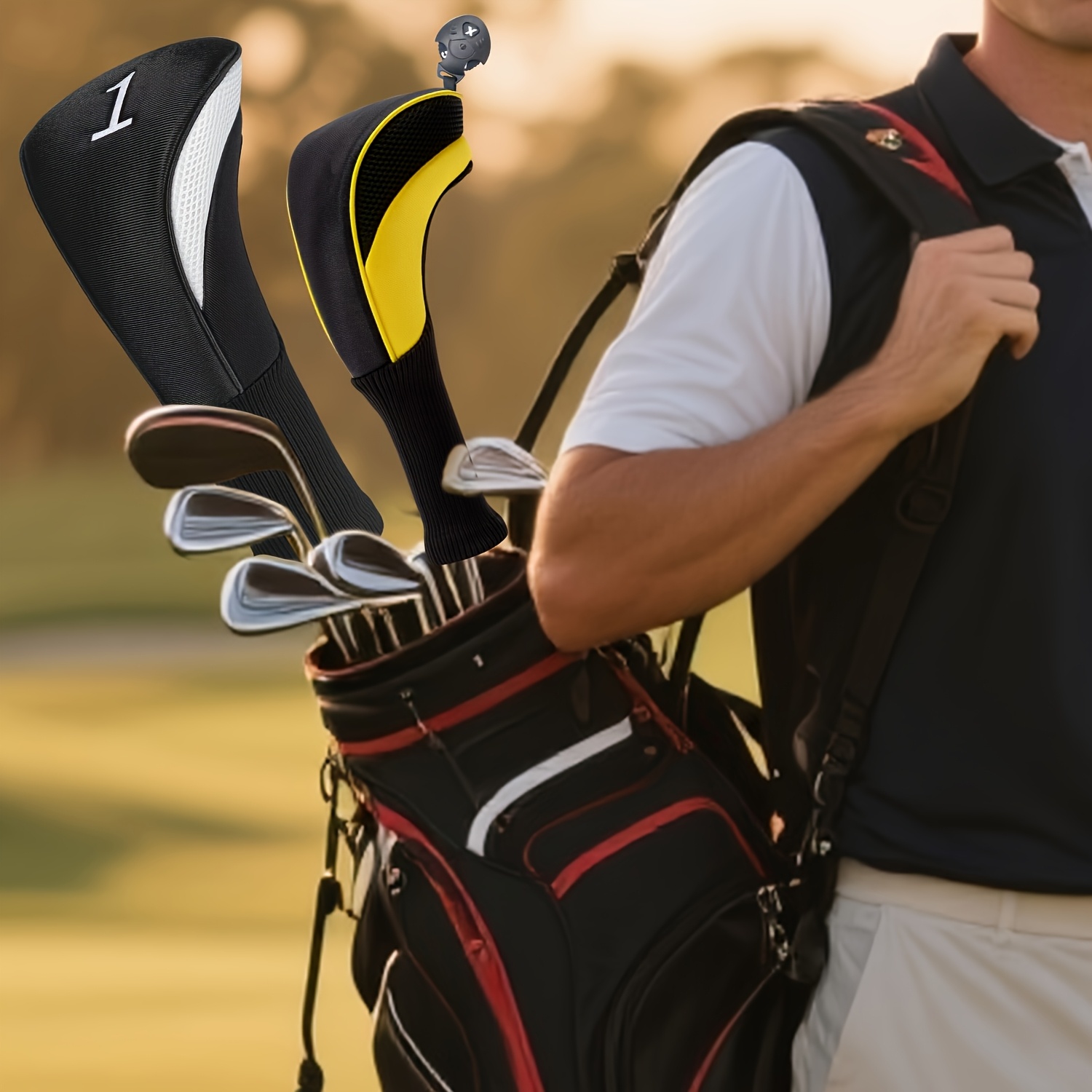 5 buah Sarung Kepala Stik Golf - Golf Clubs ulasan dan harga